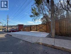 View of gate -