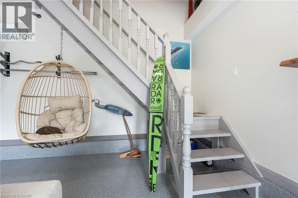 View of stairway - 197 Cedar Drive, Turkey Point, ON - Indoor Photo Showing Other Room