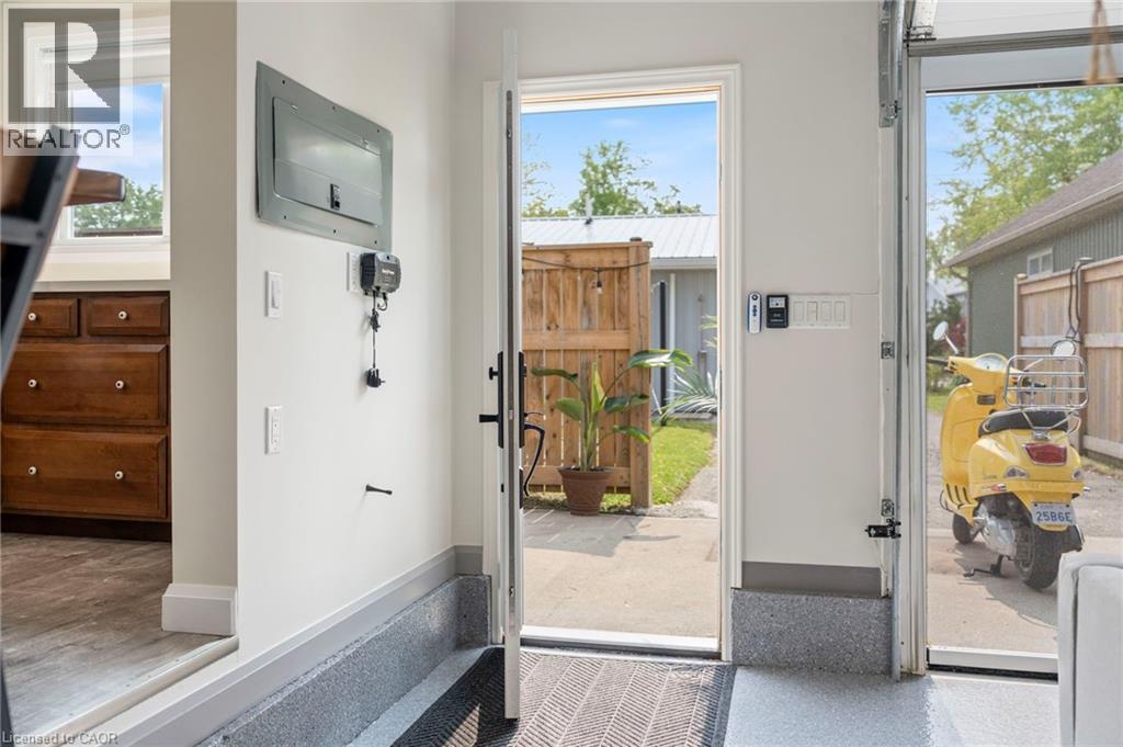 Entryway featuring electric panel - 197 Cedar Drive, Turkey Point, ON - Indoor Photo Showing Other Room