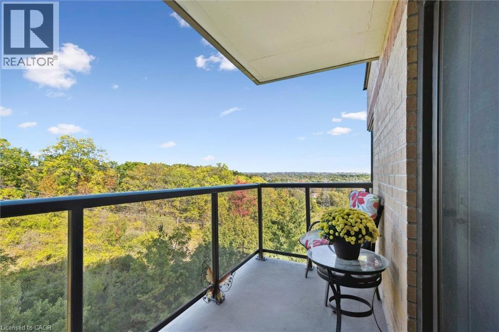 237 King Street W Unit# 703, Cambridge, ON - Outdoor With Balcony With View With Exterior