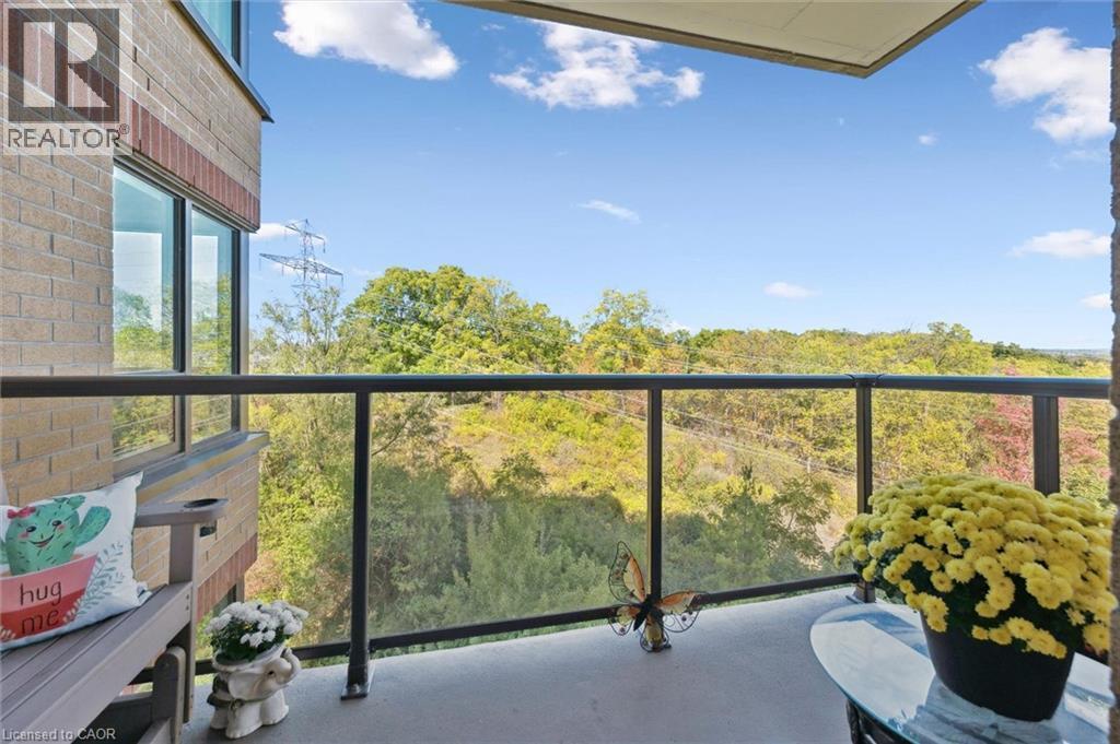 237 King Street W Unit# 703, Cambridge, ON - Outdoor With Balcony With View