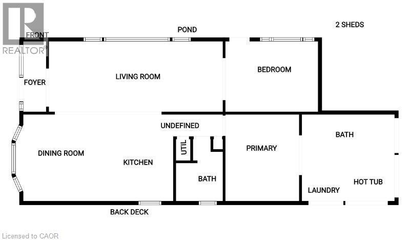 View of property floor plan - 1085 10Th Concession Road W Unit# 77, Flamborough, ON - Other