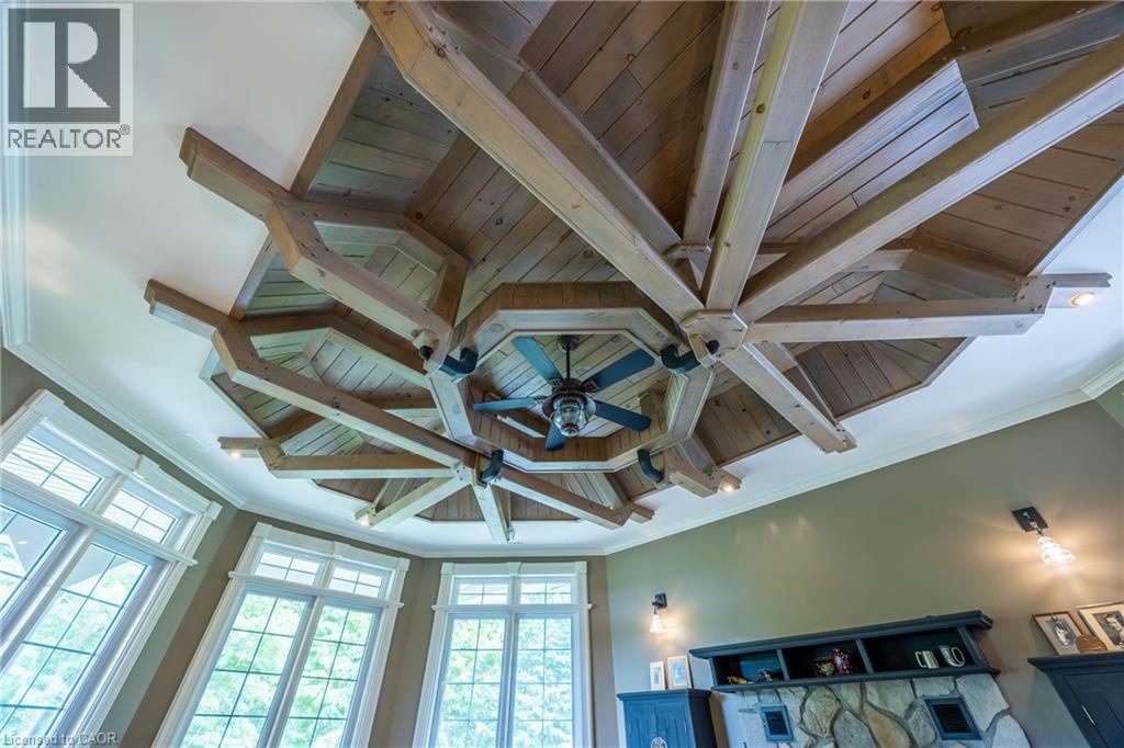 ceiling detail - 265 Front Road, St. Williams, ON - Indoor Photo Showing Other Room