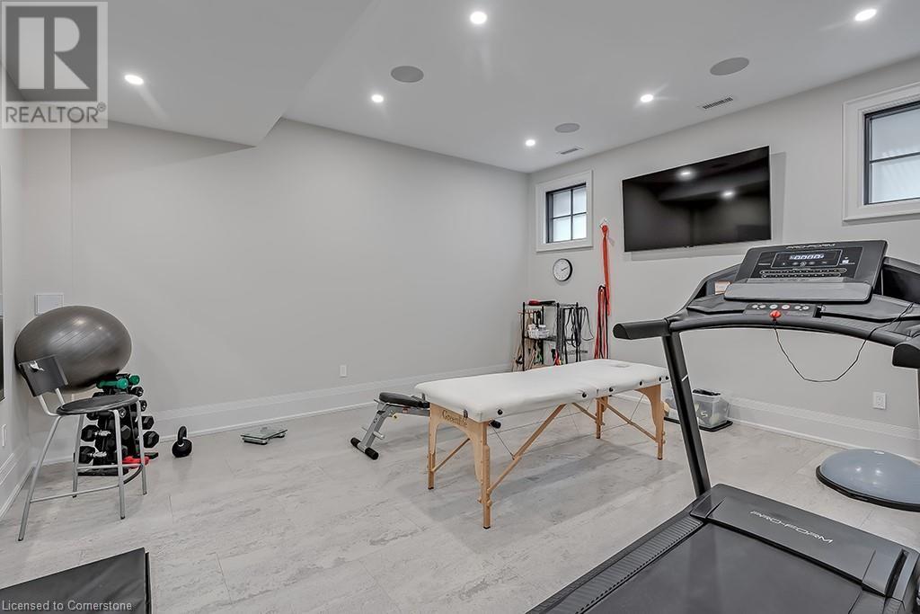 3093 Princess Boulevard, Burlington, ON - Indoor Photo Showing Gym Room