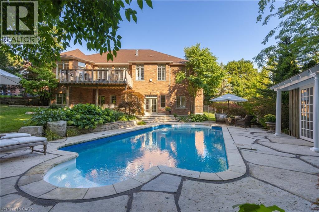 1285 Beaufort Drive, Burlington, ON - Outdoor With In Ground Pool With Backyard
