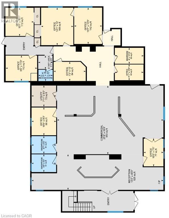 View of floor plan / room layout - 1615 Highland Road W, Kitchener, ON