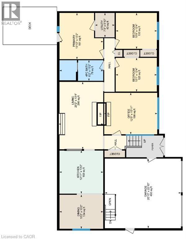 View of room layout - 1615 Highland Road W, Kitchener, ON