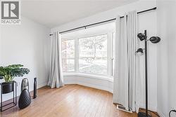 great place for reading nook or your furry to watch you to come home -