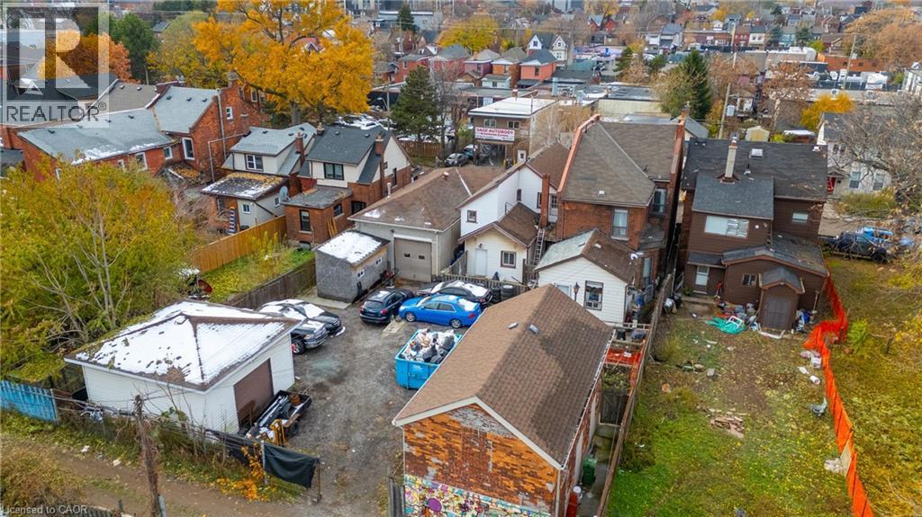 Aerial view of residential area - 246 Mary Street, Hamilton, ON