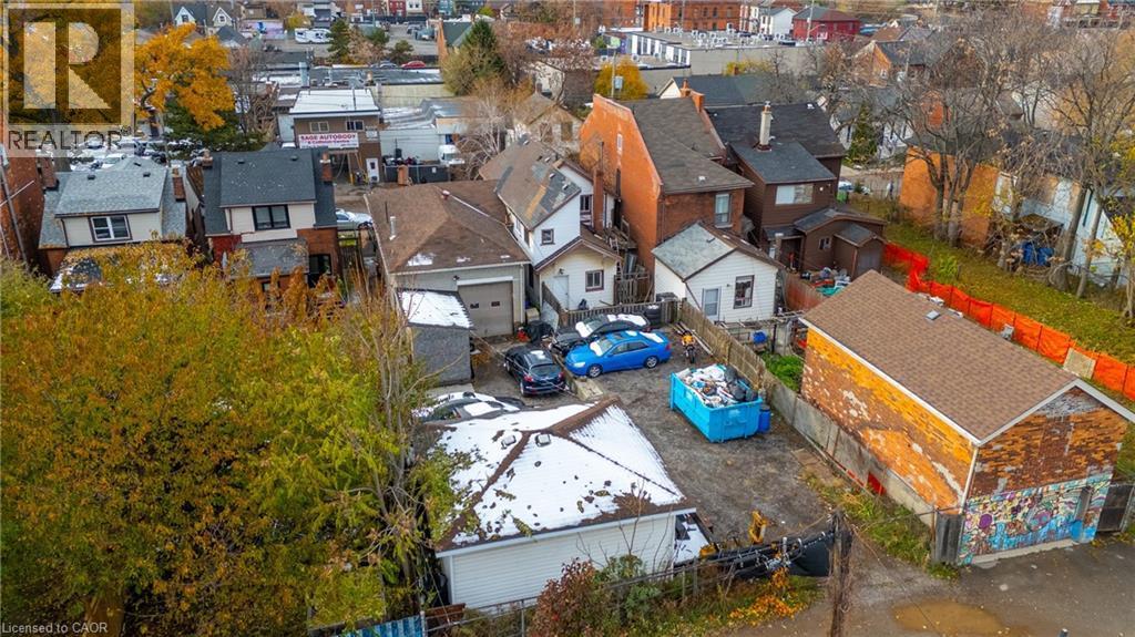 Aerial perspective of suburban area - 246 Mary Street, Hamilton, ON