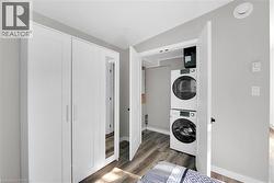 In-Unit Laundry in bedroom. -