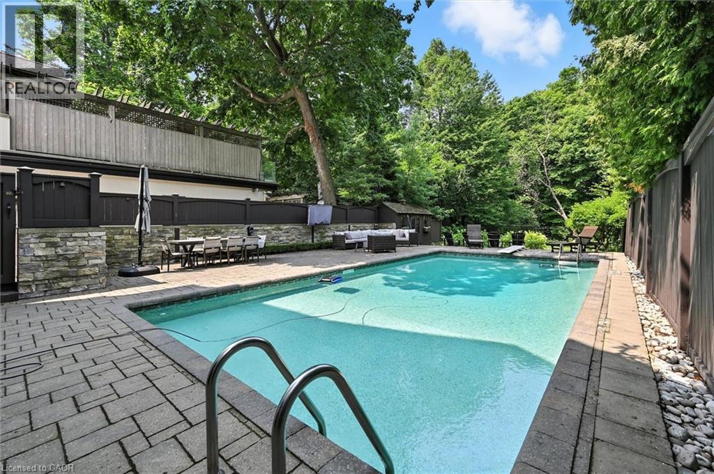 112 Chedoke Avenue, Hamilton, ON - Outdoor With In Ground Pool