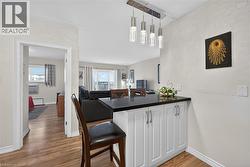 extra storage under island -