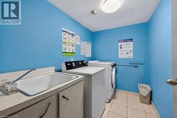 Each floor with own laundry room -