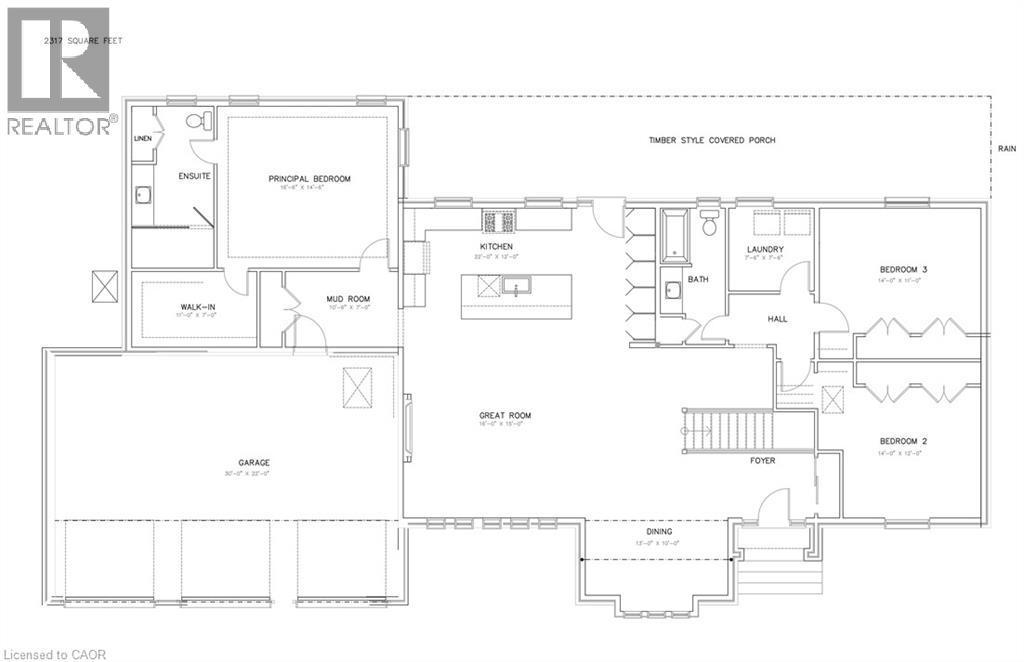 View of home floor plan - 12 Weyburn Way, Hamilton, ON - Other