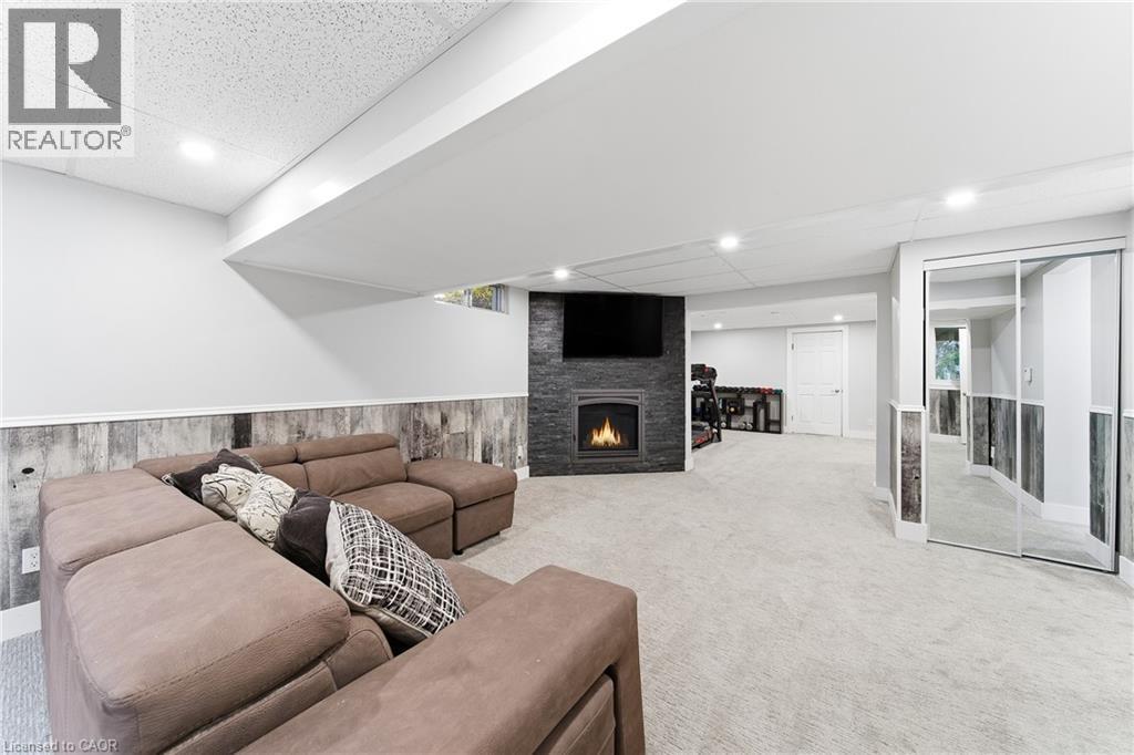 23 Stonegate Drive, Kitchener, ON - Indoor With Fireplace