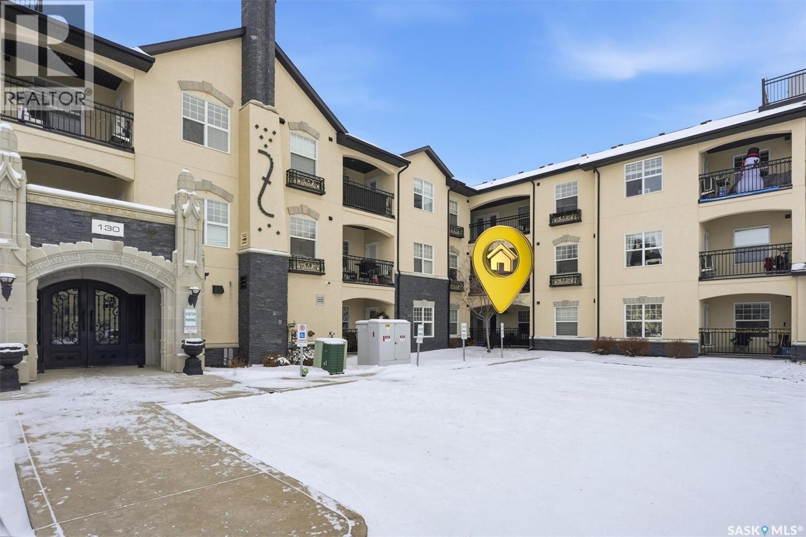 112 130 Phelps Way, Saskatoon, SK - Outdoor With Balcony With Facade