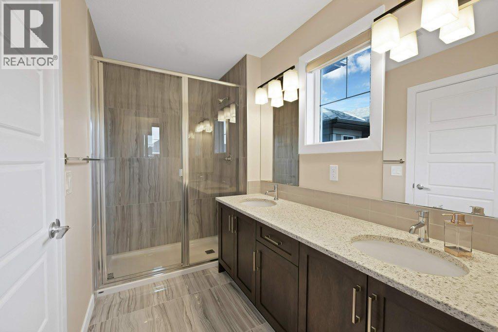 93 Saddlestone Place Ne, Calgary, AB - Indoor Photo Showing Bathroom