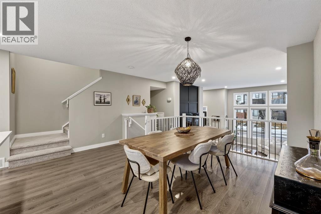 295 Masters Row Se, Calgary, AB - Indoor Photo Showing Dining Room