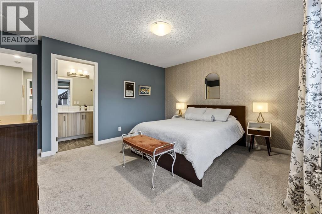 295 Masters Row Se, Calgary, AB - Indoor Photo Showing Bedroom