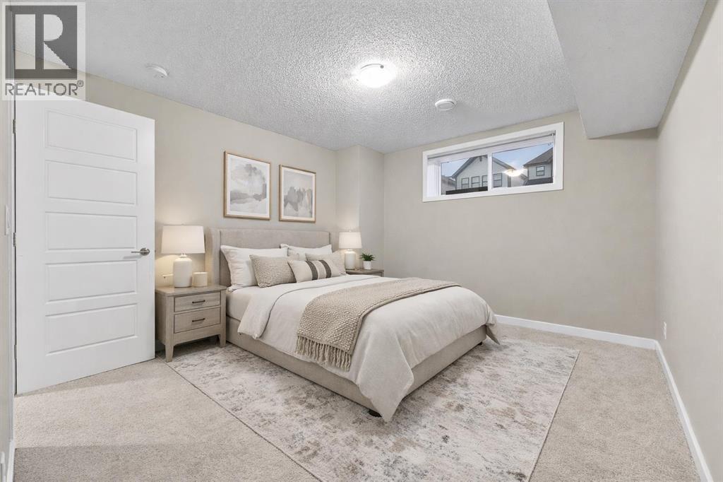 295 Masters Row Se, Calgary, AB - Indoor Photo Showing Bedroom