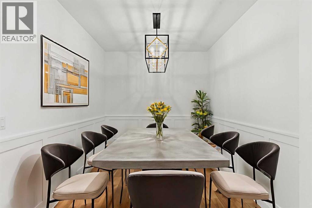 8 Ranchers Meadows, Okotoks, AB - Indoor Photo Showing Dining Room
