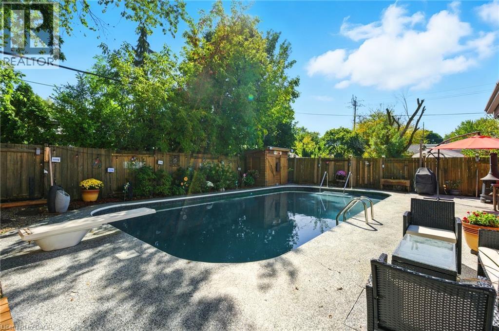 5372 Spruce Avenue, Burlington, ON - Outdoor With In Ground Pool With Backyard
