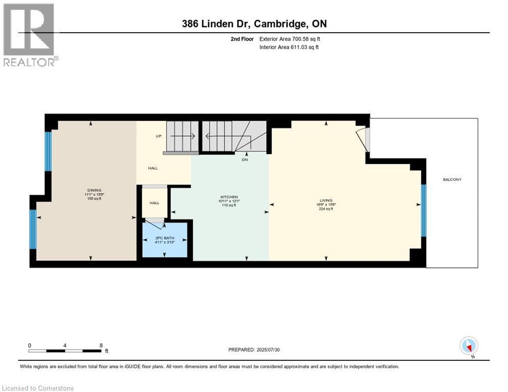 View of floor plan / room layout - 386 Linden Drive, Cambridge, ON - Other