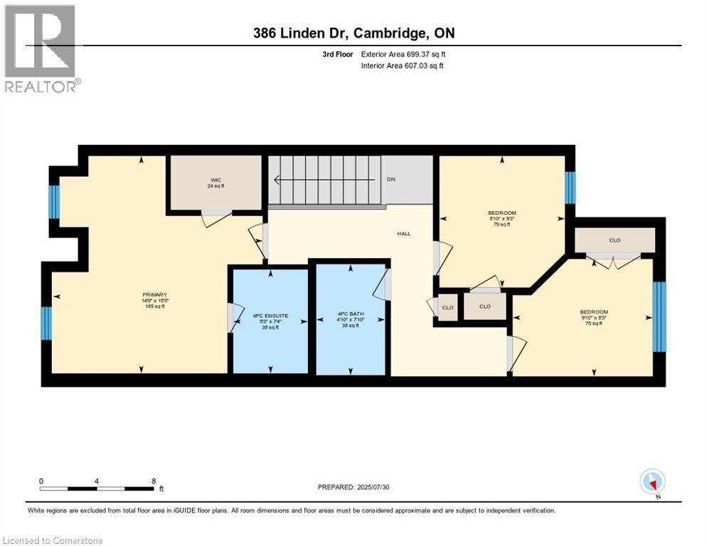 View of property floor plan - 386 Linden Drive, Cambridge, ON - Other