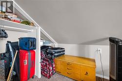 View of storage room -