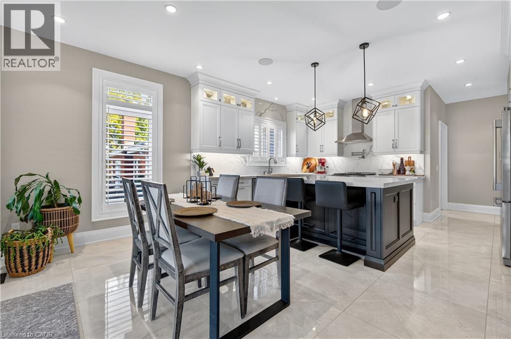 Dining room featuring recessed lighting and baseboards - 18 David Avenue, Hamilton, ON - Indoor Photo Showing Other Room