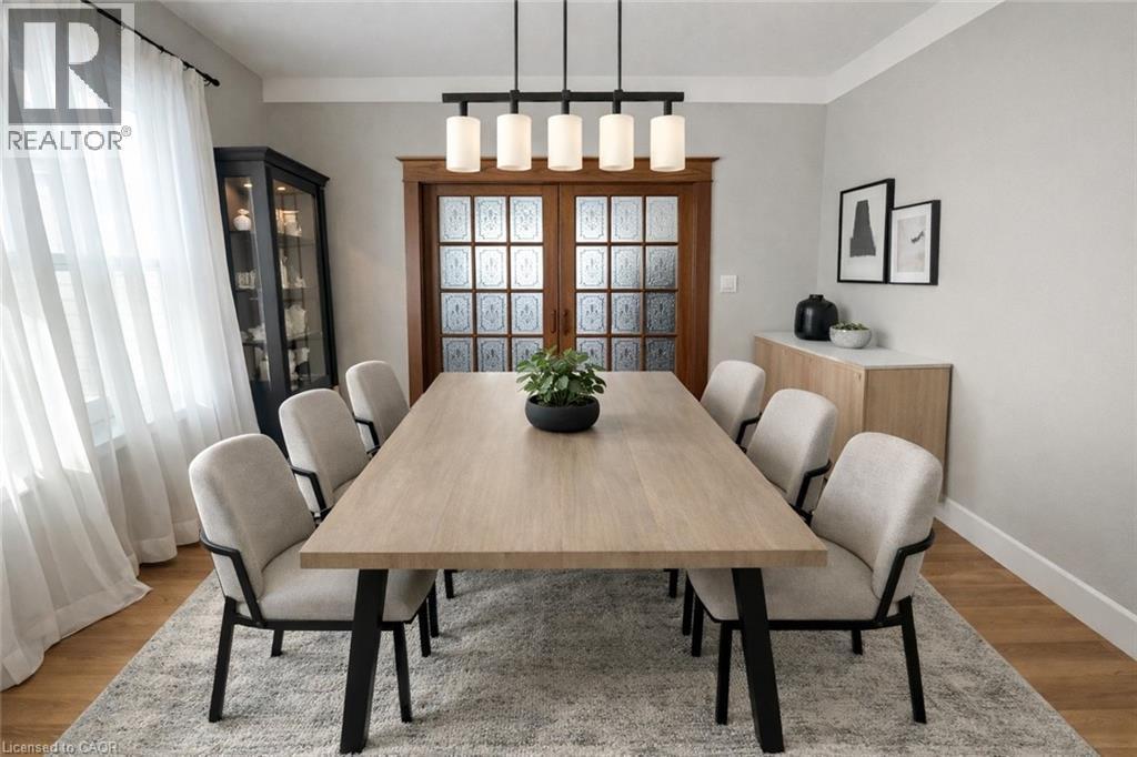 Virtual Image - 25 Fairmount Avenue, Hamilton, ON - Indoor Photo Showing Dining Room