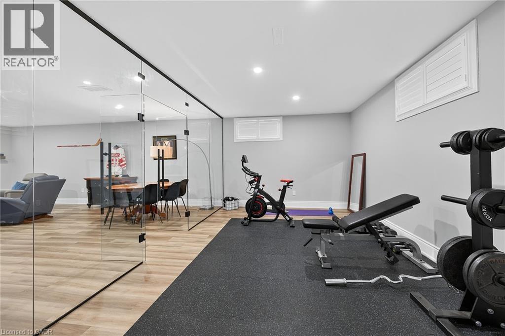 248 Cloverleaf Drive, Ancaster, ON - Indoor Photo Showing Gym Room