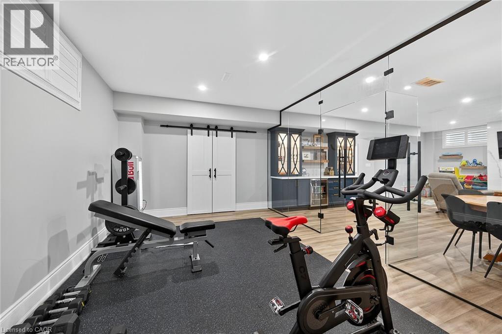 248 Cloverleaf Drive, Ancaster, ON - Indoor Photo Showing Gym Room