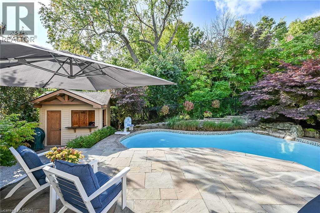248 Cloverleaf Drive, Ancaster, ON - Outdoor With In Ground Pool