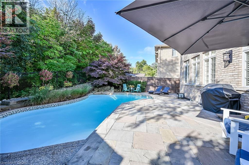 248 Cloverleaf Drive, Ancaster, ON - Outdoor With In Ground Pool