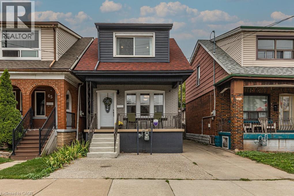 67 Gage Avenue N, Hamilton, ON - Outdoor With Deck Patio Veranda With Facade