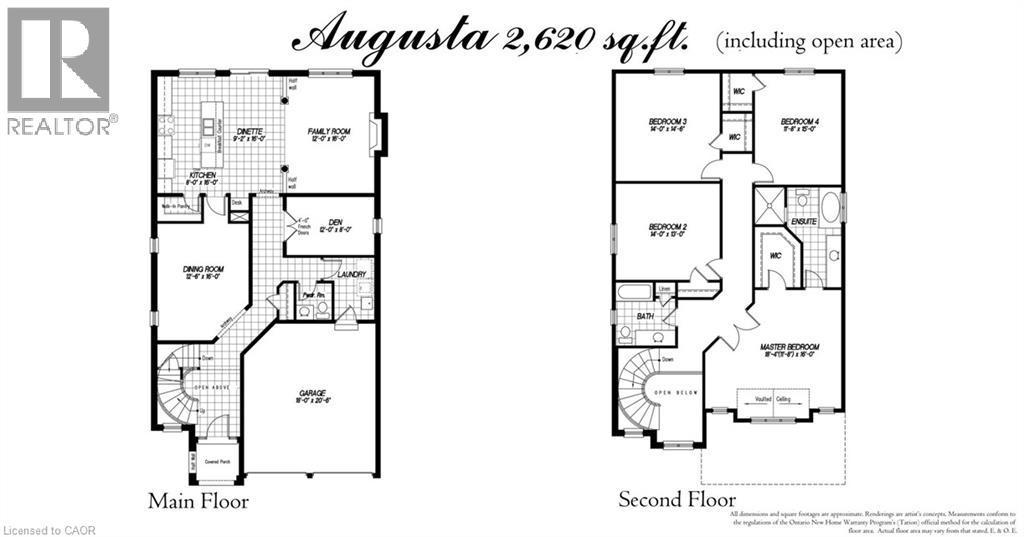 View of home floor plan - Lot 15 Kellogg Avenue, Hamilton, ON - Other