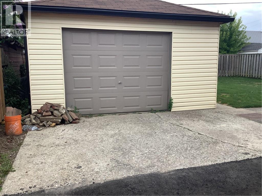 View of garage - 229 West 18Th Street, Hamilton, ON - Outdoor With Exterior