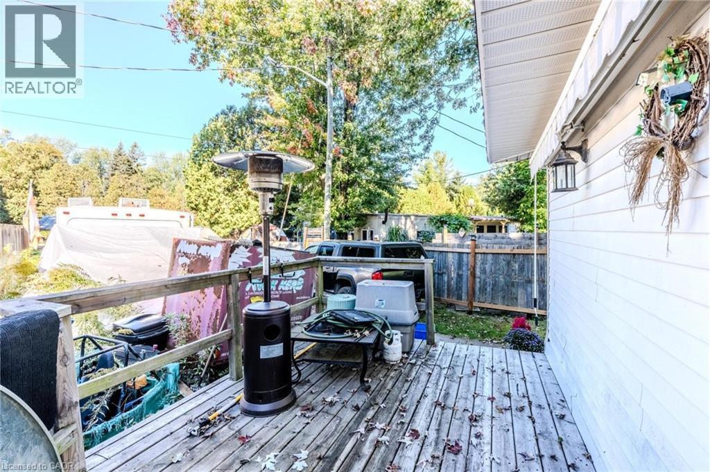 View of wooden deck - 57 12Th Conc Road E Unit# 430, Flamborough, ON - Outdoor With Deck Patio Veranda