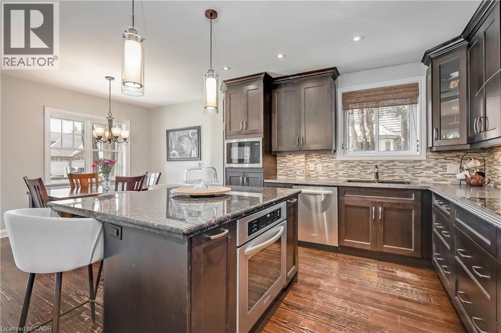 1153 Bellview Street, Burlington, ON - Indoor Photo Showing Kitchen With Stainless Steel Kitchen With Upgraded Kitchen