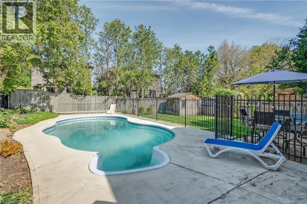 1153 Bellview Street, Burlington, ON - Outdoor With In Ground Pool With Backyard