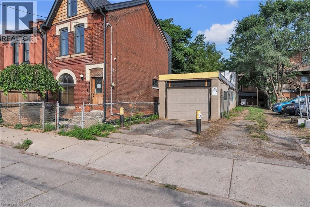 Rear Building Garage door - commercial space - 237 James Street N, Hamilton, ON