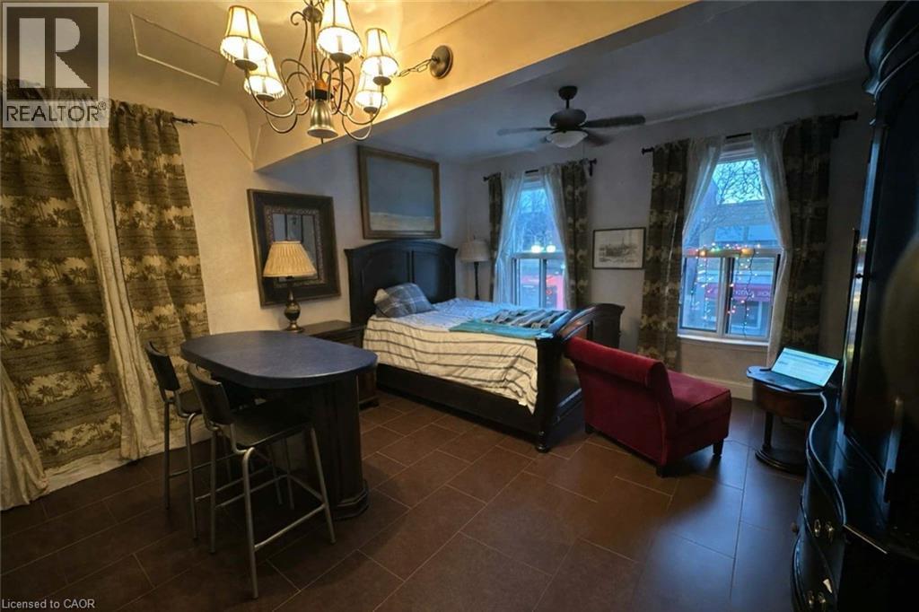 Unit Studio Apartment - Image AI generated to remove Tenants belongings, Unit is similar to picture but may not be identical - Photo is for information purposes only. - 237 James Street N, Hamilton, ON