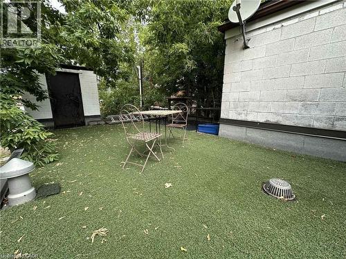 Unit 3 Patio - 237 James Street N, Hamilton, ON 