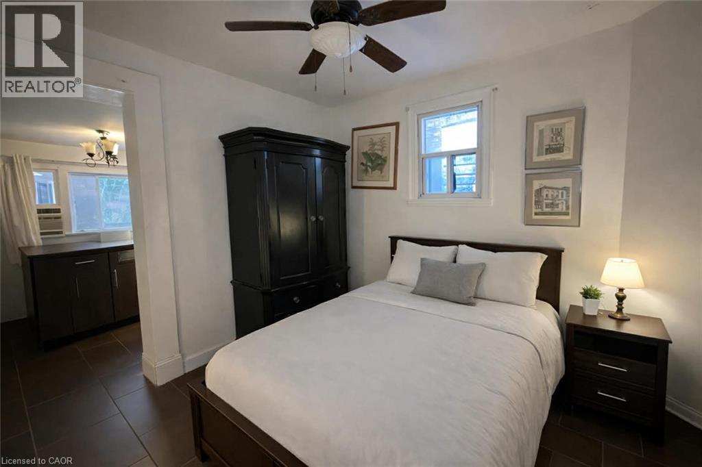 Unit 4 Bedroom - Image AI generated to remove Tenants belongings, Unit is similar to picture but may not be identical - Photo is for information purposes only. - 237 James Street N, Hamilton, ON