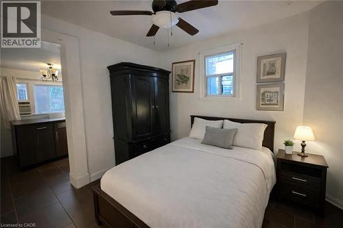 Unit 4 Bedroom - Image AI generated to remove Tenants belongings, Unit is similar to picture but may not be identical - Photo is for information purposes only. - 237 James Street N, Hamilton, ON 