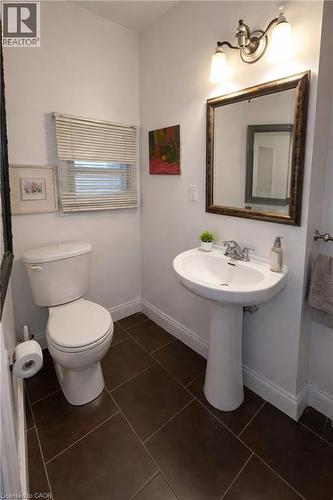 Unit 4 Bathroom - Image AI generated to remove Tenants belongings, Unit is similar to picture but may not be identical - Photo is for information purposes only. - 237 James Street N, Hamilton, ON 