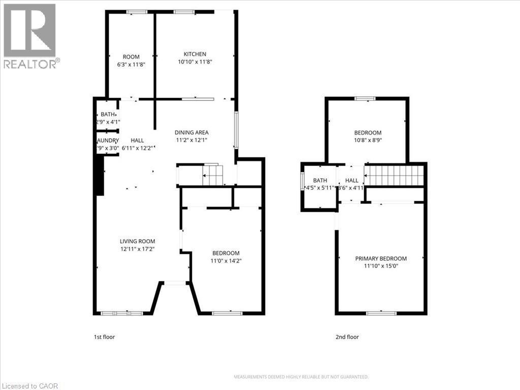 View of property floor plan - 39 Division Street, Hamilton, ON - Other