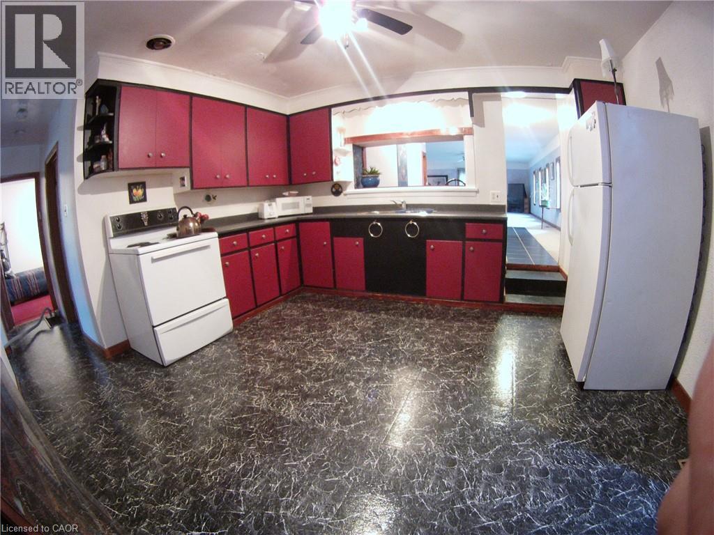 160 Erb Street E, Waterloo, ON - Indoor Photo Showing Kitchen With Double Sink